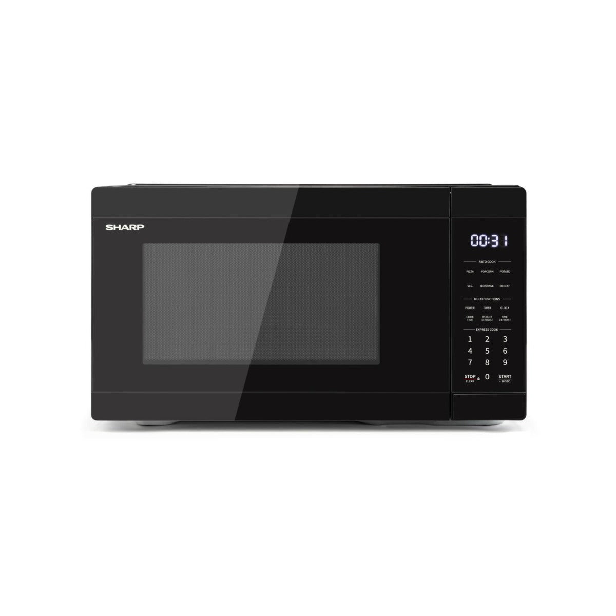 Sharp - 31L Microwave Oven - Black