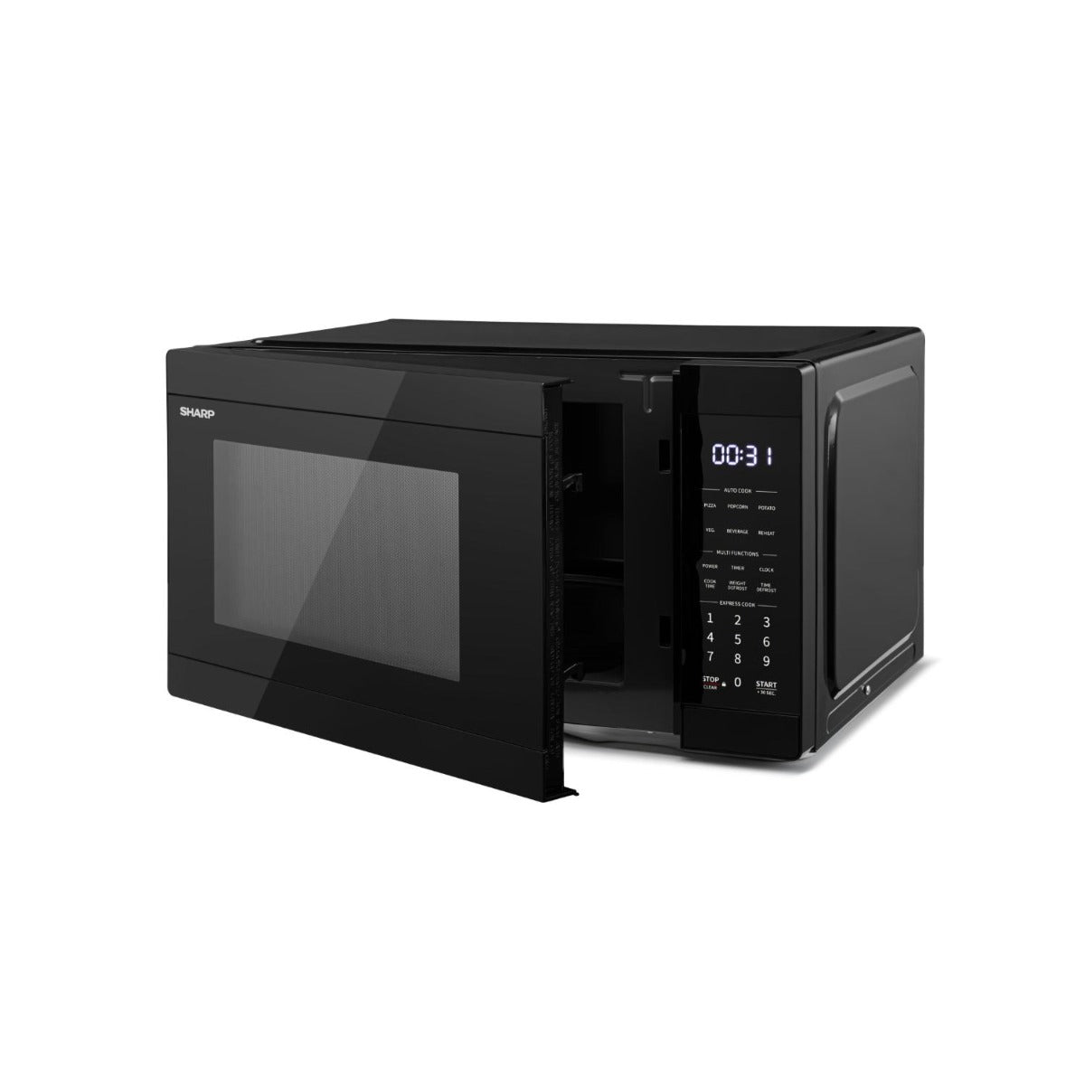 Sharp - 31L Microwave Oven - Black
