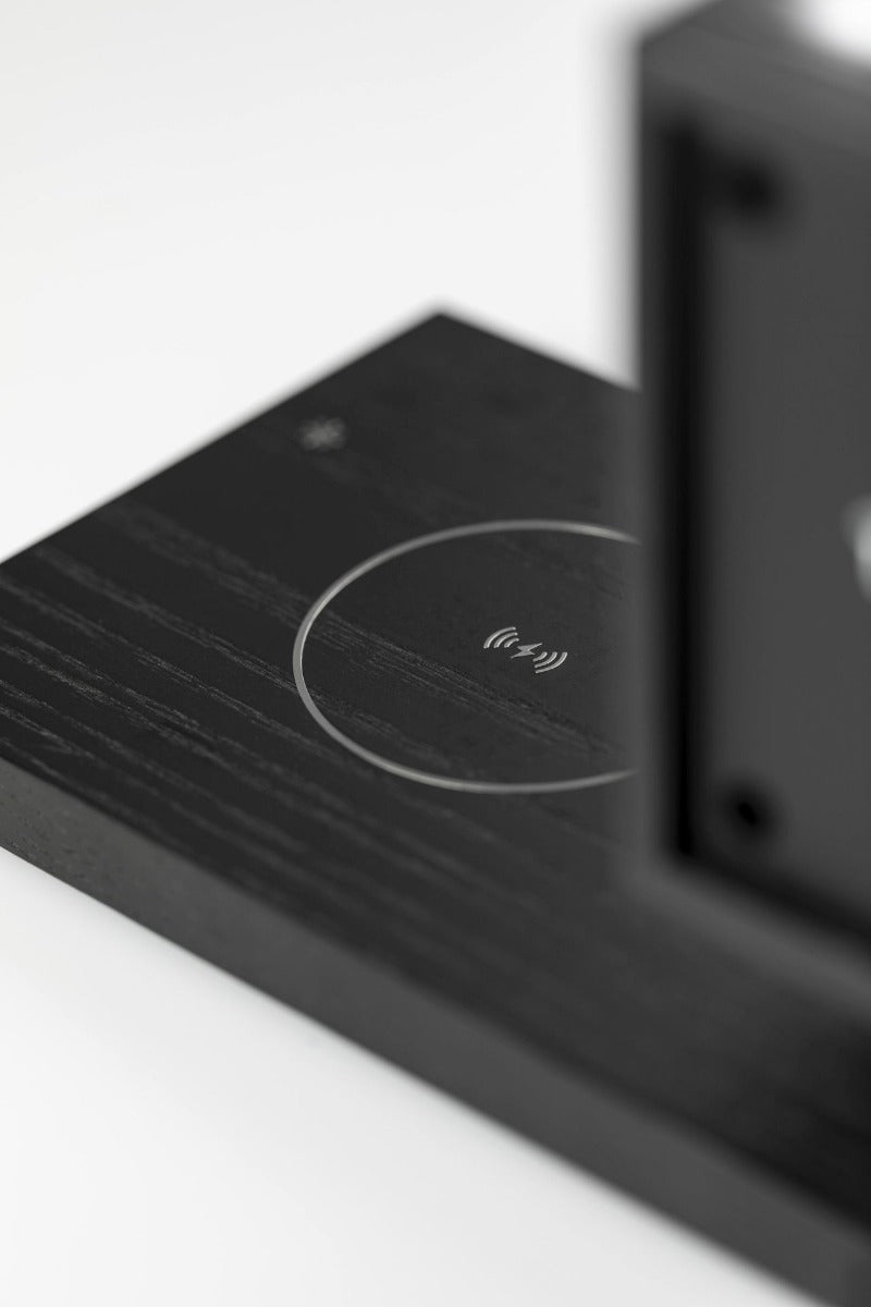 Tivoli Revive Speaker w/ Charging Pad - Black/Black