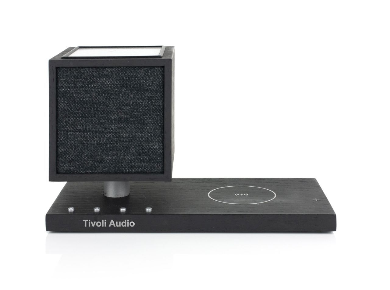 Tivoli Revive Speaker w/ Charging Pad - Black/Black