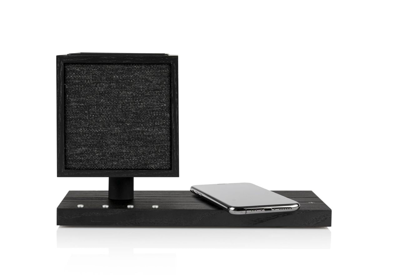Tivoli Revive Speaker w/ Charging Pad - Black/Black