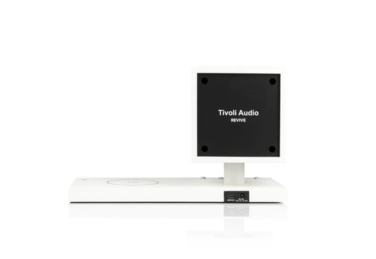 Tivoli Revive Speaker w/ Charging Pad - White/Grey