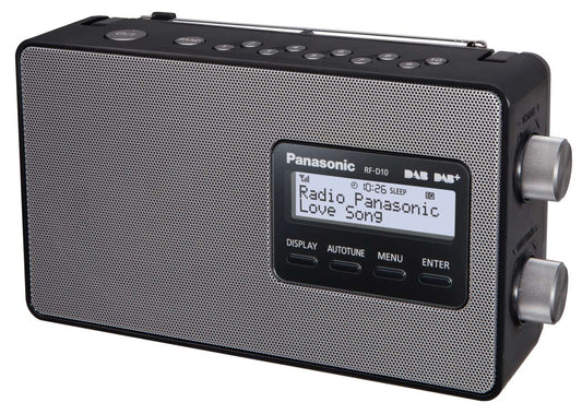 Panasonic - DAB/DAB+ Portable Digital Radio - Black