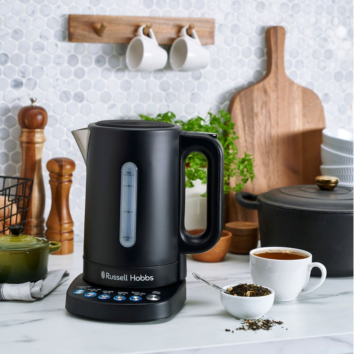 Russell Hobbs - Addison Digital Kettle - Matte Black
