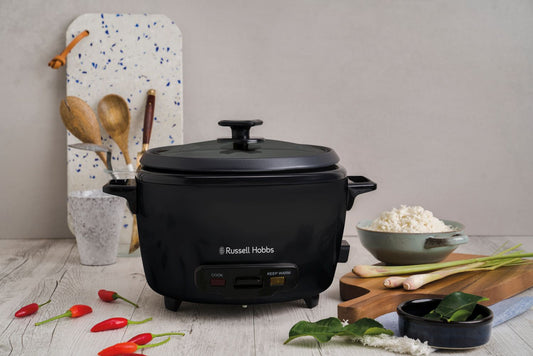 Russell Hobbs - Turbo Rice Cooker - Matte Black