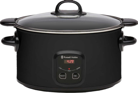 Russell Hobbs - 6L Searing Slow Cooker - Matte Black