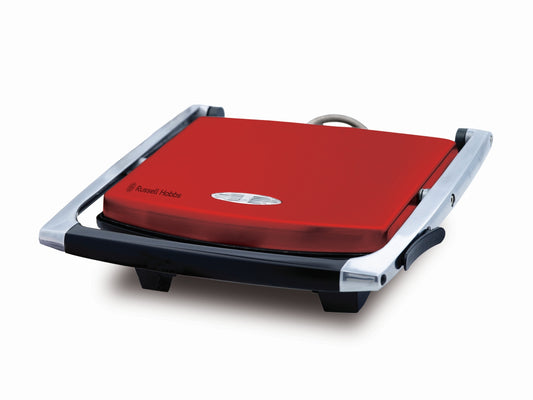 Russell Hobbs - 4 Slice Sandwich Press - Red