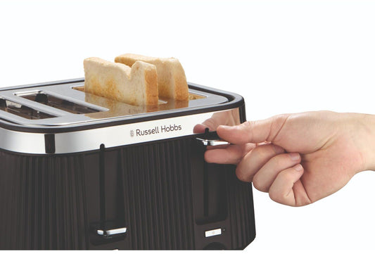Russell Hobbs - Bronte 4 Slice Toaster - Black