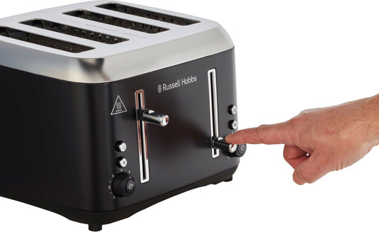 Russell Hobbs - Addison 4 Slice Toaster - Matte Black