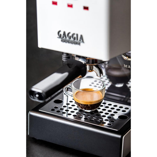 Gaggia - Classic E24 Manual Coffee Machine - White