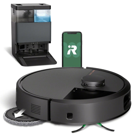iRobot - Roomba Plus 505 Combo Robot + AutoWash Dock