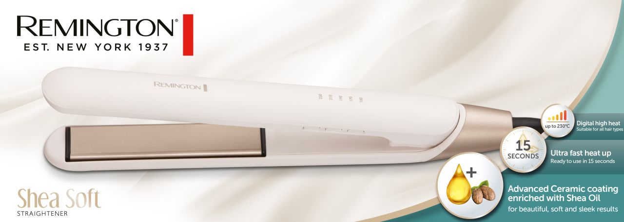 Remington - Shea Soft Straightener