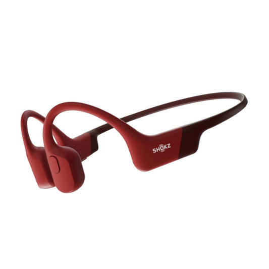 Shokz - OpenRun Bone Conduction Open-Ear Endurance Headphones - Red
