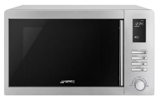 Smeg - 34L Freestanding Microwave - With Grill