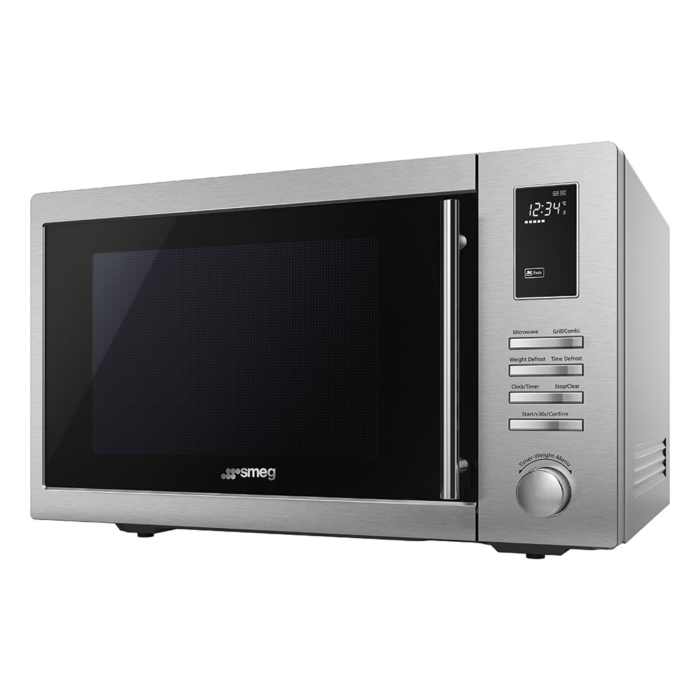 Smeg - 34L Freestanding Microwave - With Grill