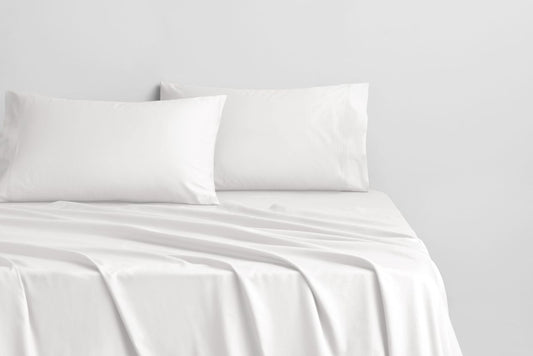 Sheridan - Egypt Sateen Queen Sheet Set Multi Depth - Snow