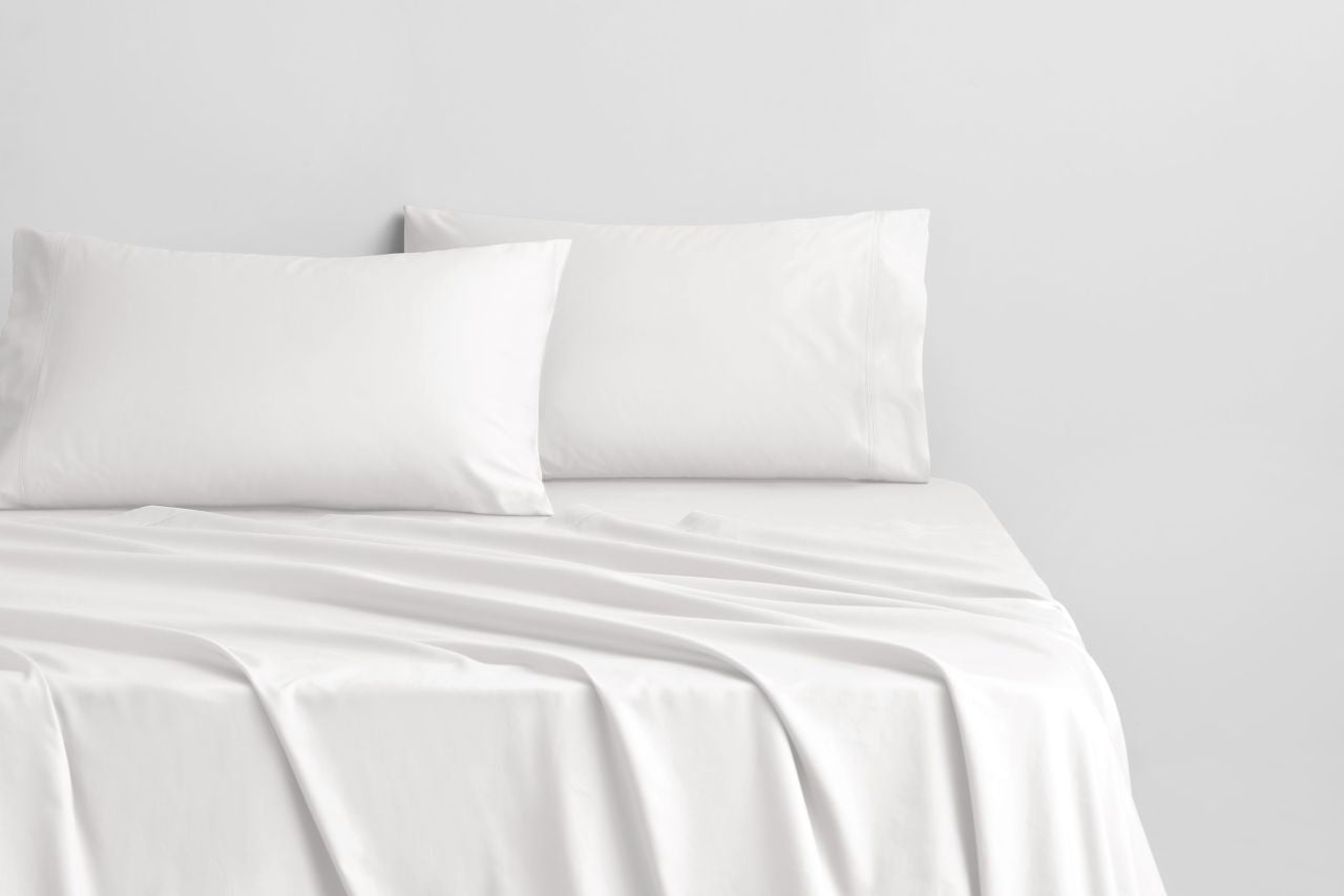 Sheridan - Egypt Sateen King Sheet Set Multi Depth - Snow