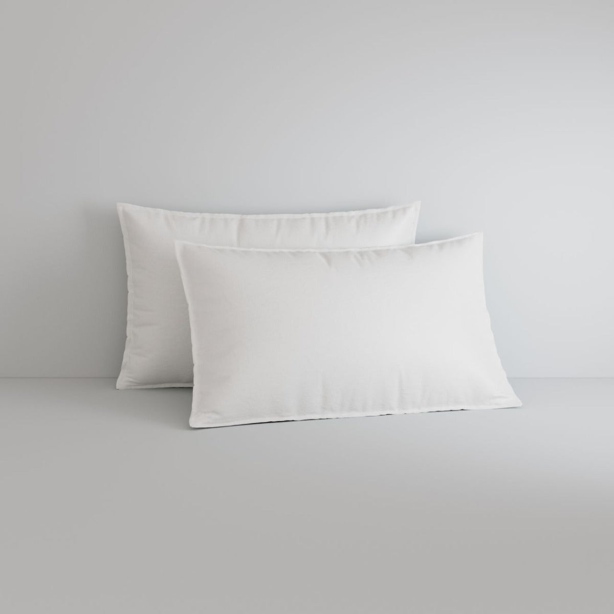 Sheridan - Bayley Washed Percale Queen Sheet Set 40cm - Snow