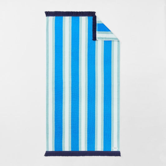 Sheridan - Sunray Beach Towel - Azure