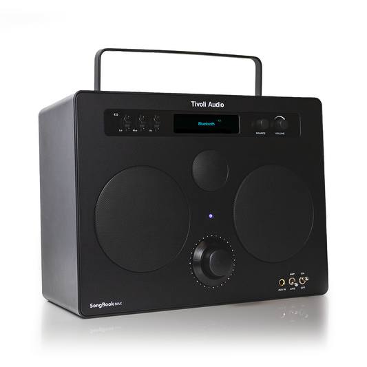 Tivoli - Songbook Max+ Bluetooth FM DAB+ Portable Speaker - Black