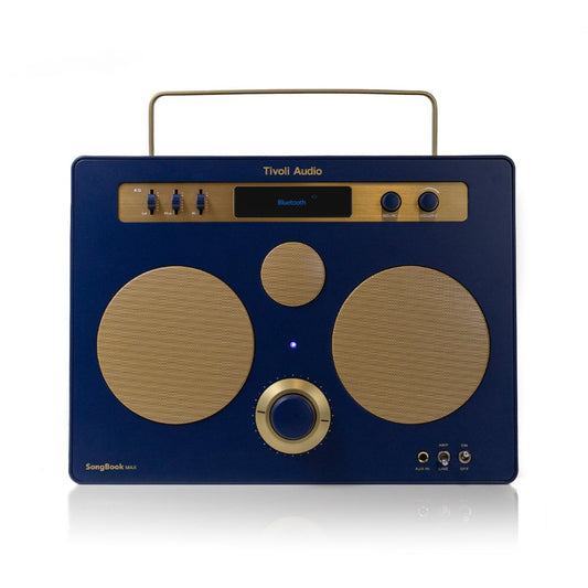 Tivoli - Songbook Max+ Bluetooth FM DAB+ Portable Speaker - Blue