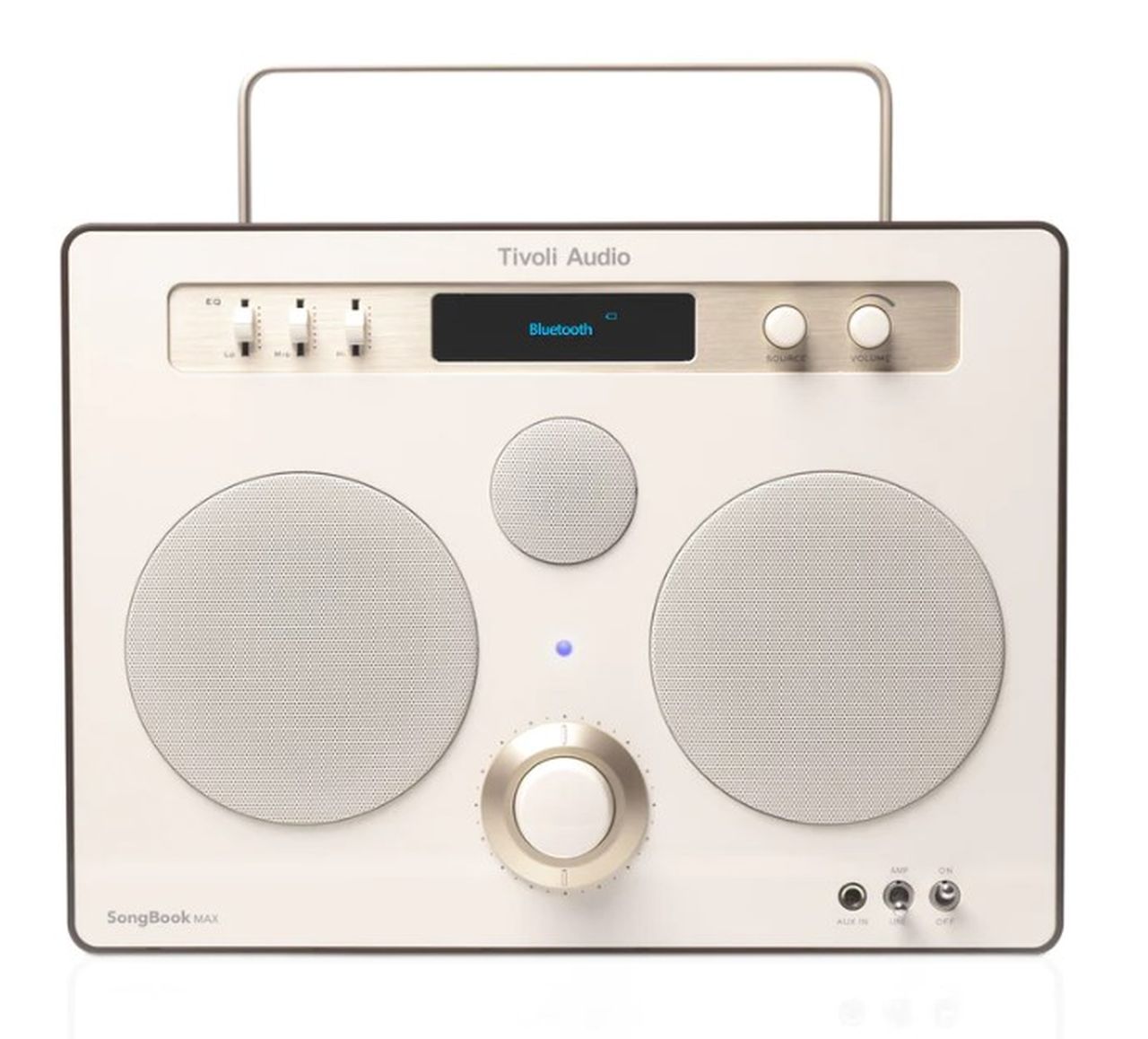 Tivoli Songbook Premium Bluetooth Sound System - Max Cream/Brown
