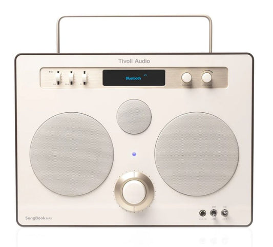 Tivoli Songbook Premium Bluetooth Sound System - Max Cream/Brown