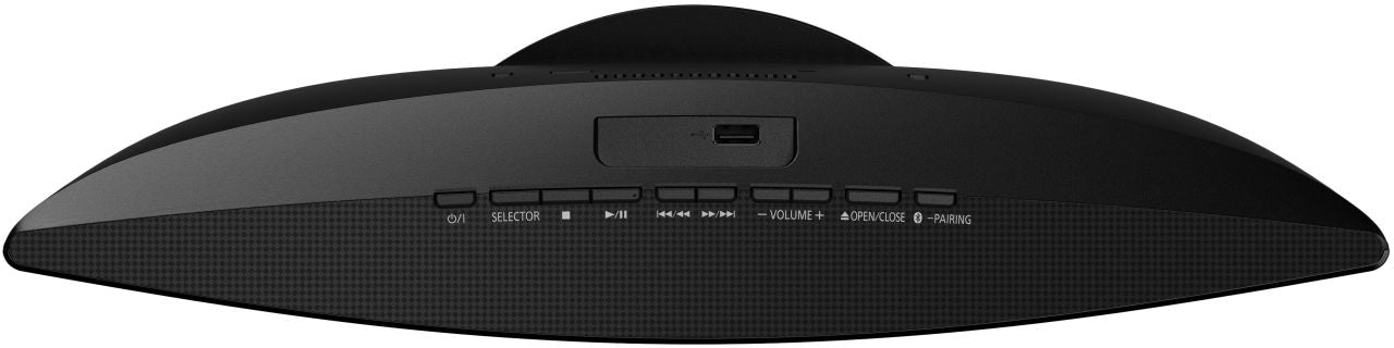 Panasonic - 20W Slim Stylish Compact Micro System - Black