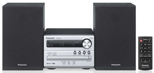 Panasonic - 20W CD Micro System - Silver