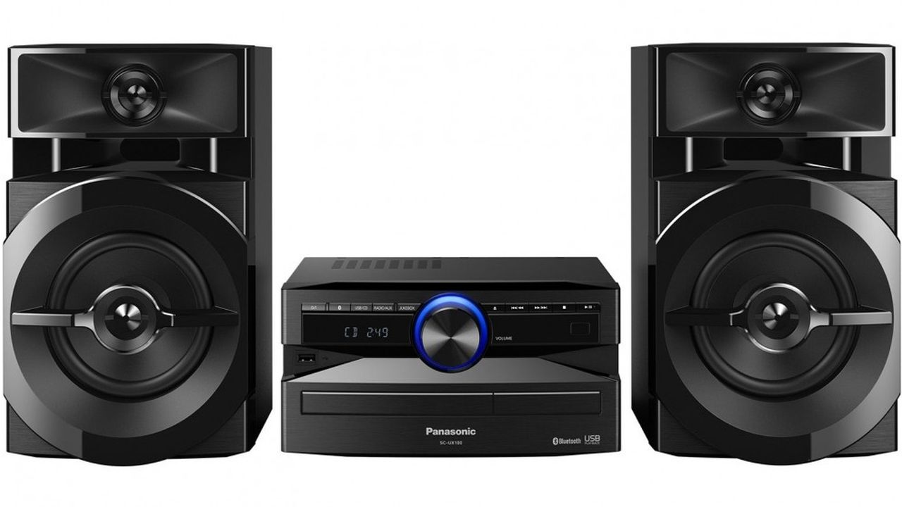 Panasonic 300w 2-Channel Mini Hi Fi System