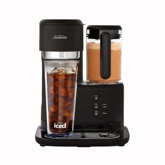 Sunbeam - Frappe Iced + Hot Coffee Machine - Black
