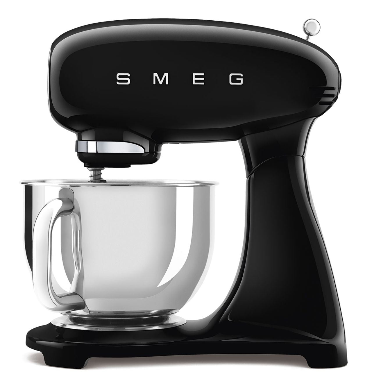 Smeg - 50's Retro Style Aesthetic Full Colour Stand Mixer - Black