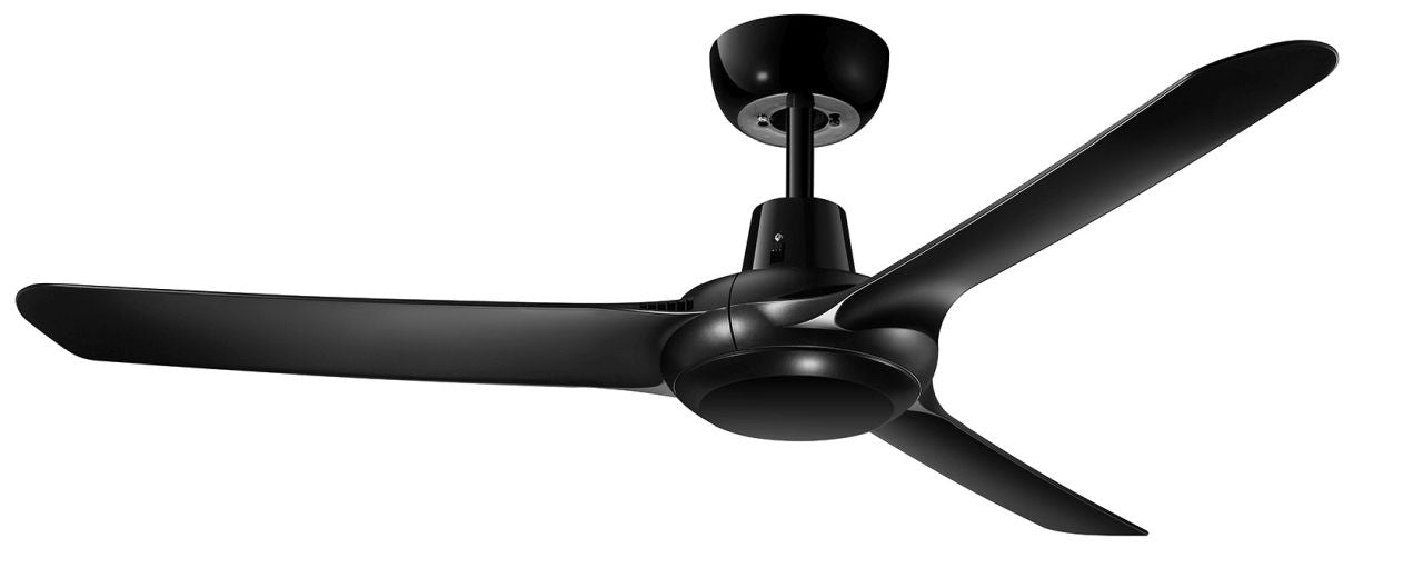 Ventair - SPYDA - 50"/1250mm 3 Blade Ceiling Fan - Matte Black