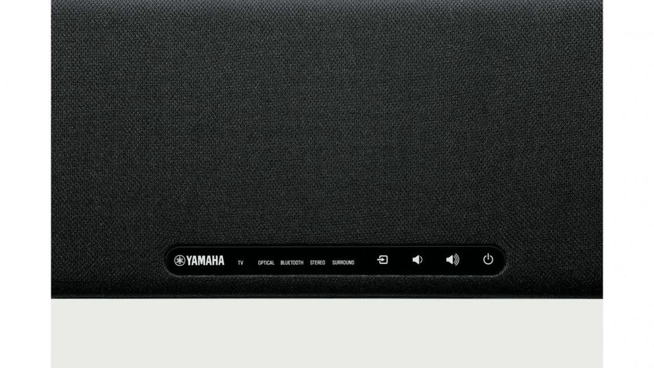 Yamaha SR-B20A Soundbar with Built-in Dual Subwoofer - Black