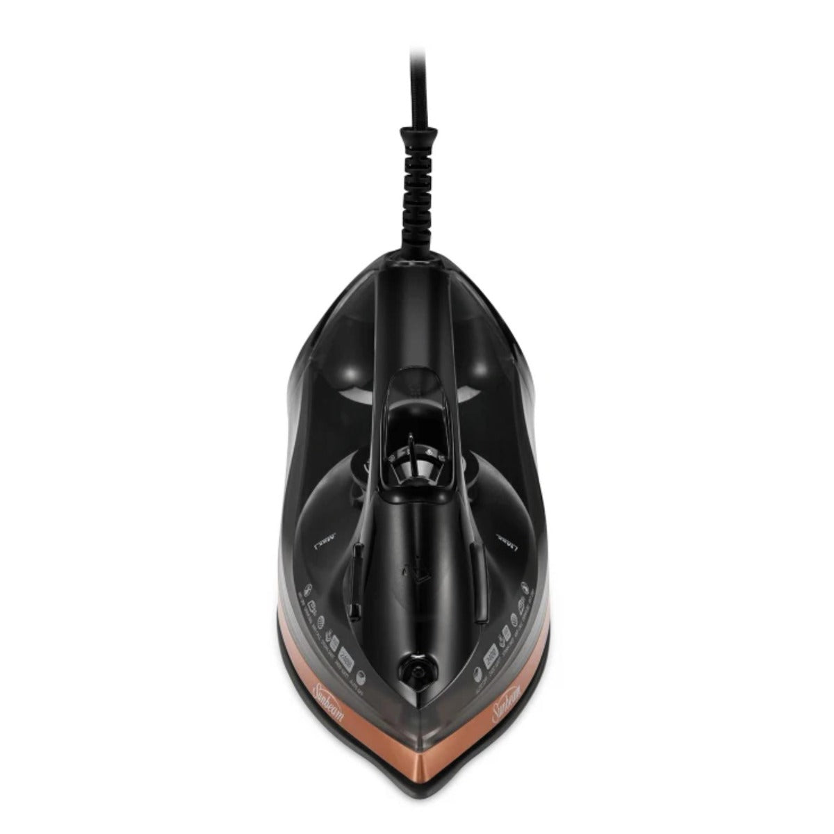 Sunbeam - Pro Steam Ceraflow Sonic Iron - Black/Brown