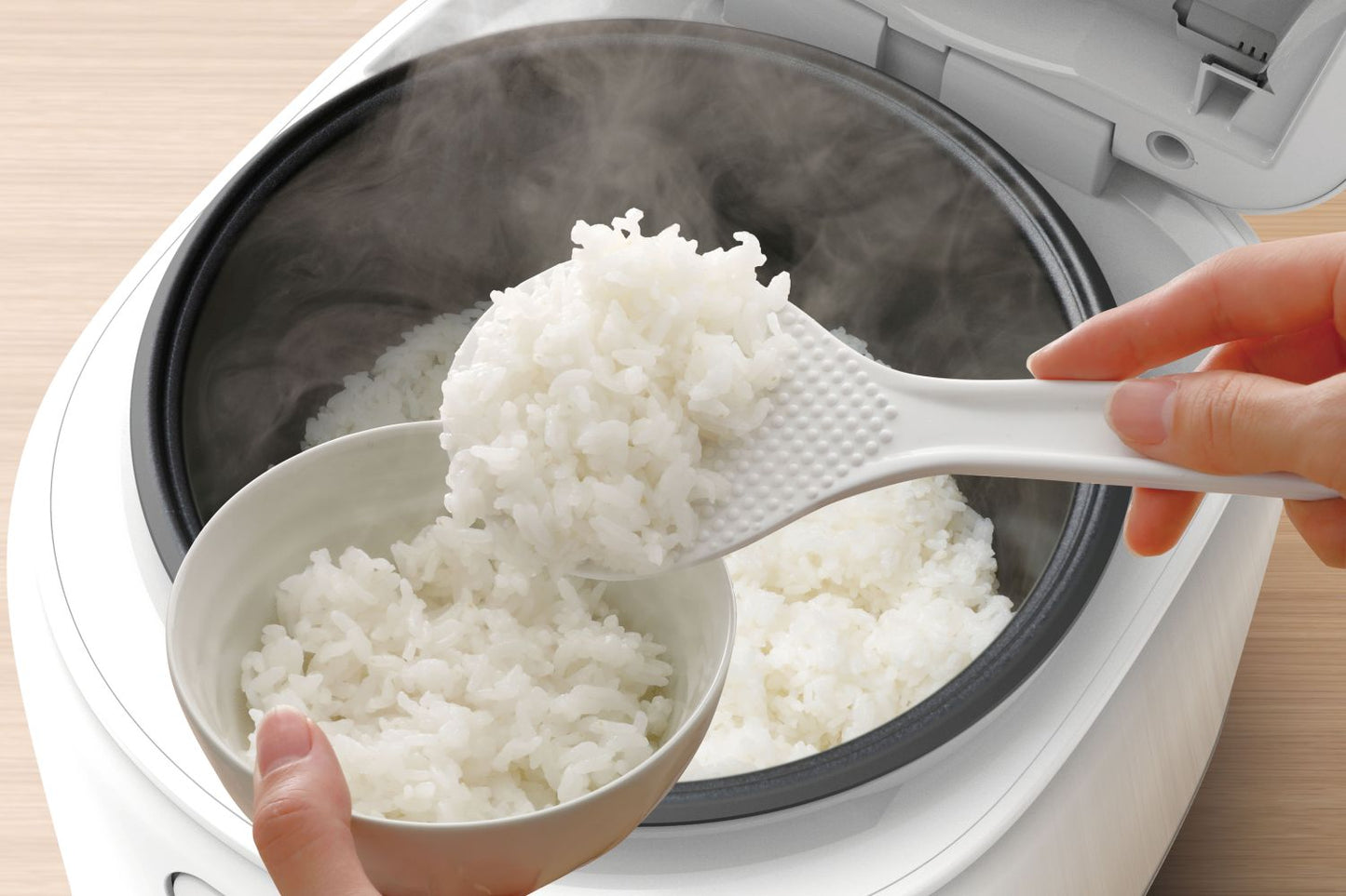 Panasonic - Premium 1L 5.5 Cup Rice & Multi Cooker - White