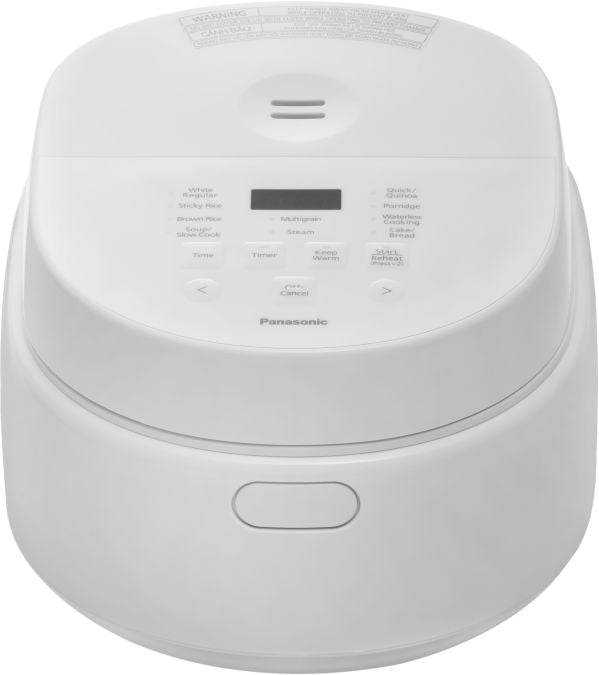 Panasonic - Premium 1L 5.5 Cup Rice & Multi Cooker - White
