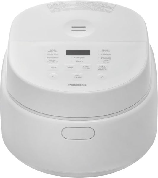 Panasonic - Premium 1L 5.5 Cup Rice & Multi Cooker - White
