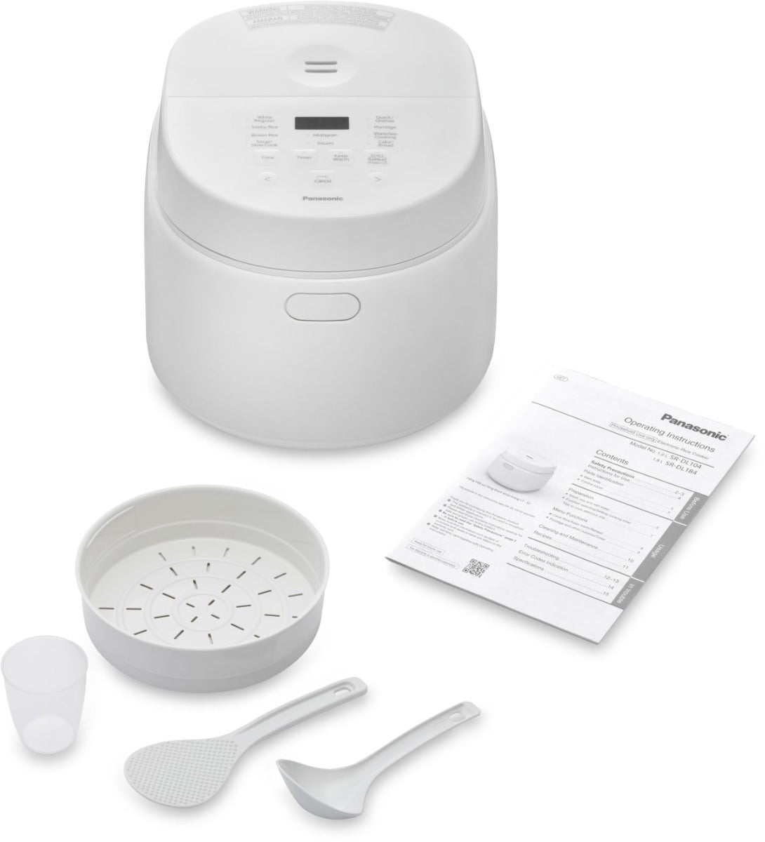 Panasonic - Premium 1.8L 10 Cup Rice & Multi Cooker