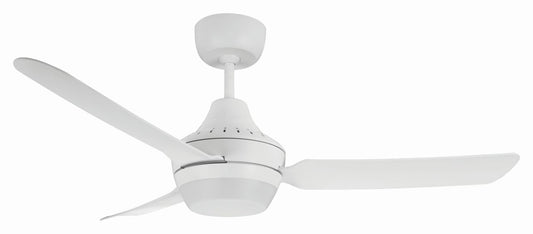 Ventair - STANZA  48" /1220mm 3 Blade Ceiling Fan with Lamp  White
