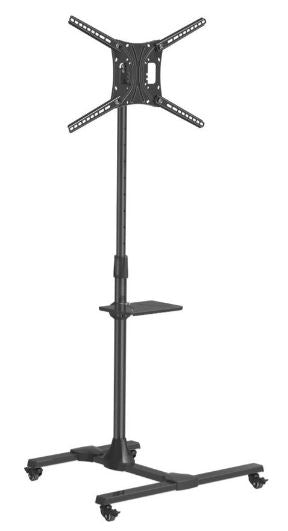 Barkan - Mobile TV Cart w Tilt & Height Adjust Stand to suit 13-83"