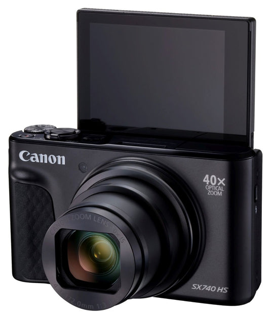 Canon - PowerShot SX740 HS Digital Camera - Black