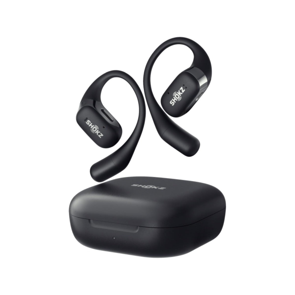 Shokz - OpenFit Open-Ear True Wireless Earbuds - Black