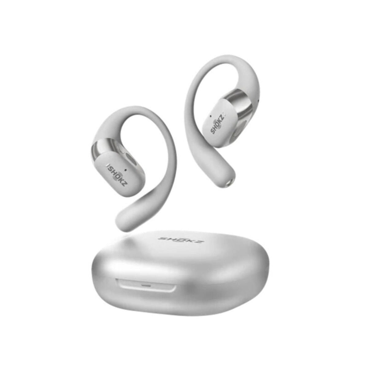 Shokz - OpenFit 2+ Open-Ear True Wireless Earbuds - Grey