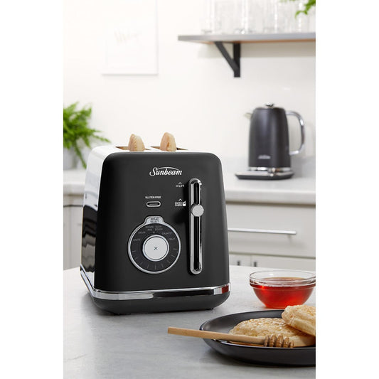 Sunbeam - 2 Slice Alinea Select Toaster - Black