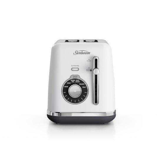Sunbeam - 2 Slice Alinea Select Toaster - White