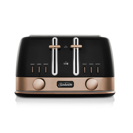 Sunbeam - 4 Slice New York Toaster - Black Bronze