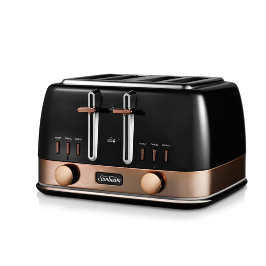 Sunbeam - 4 Slice New York Toaster - Black Bronze
