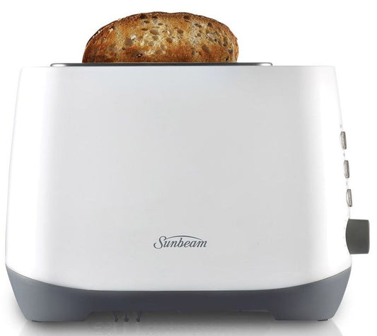 Sunbeam - Rise Up 2 Slice Toaster - White