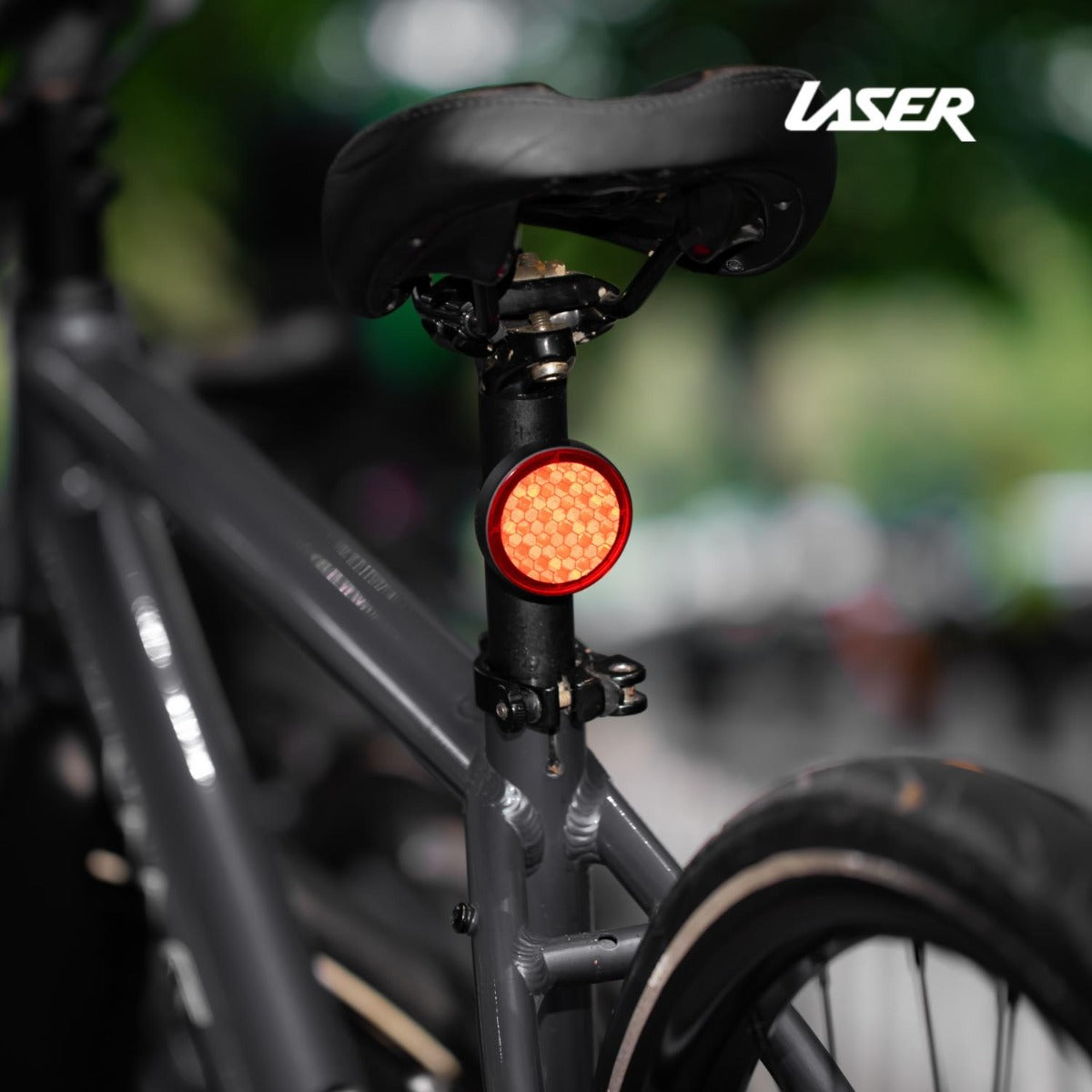 Laser - Round Red reflector Smart tag